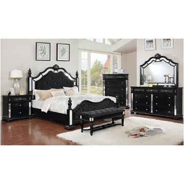 Azha - Black Bedroom Set Furniture Of America Azha - Black Bedroom Furniture