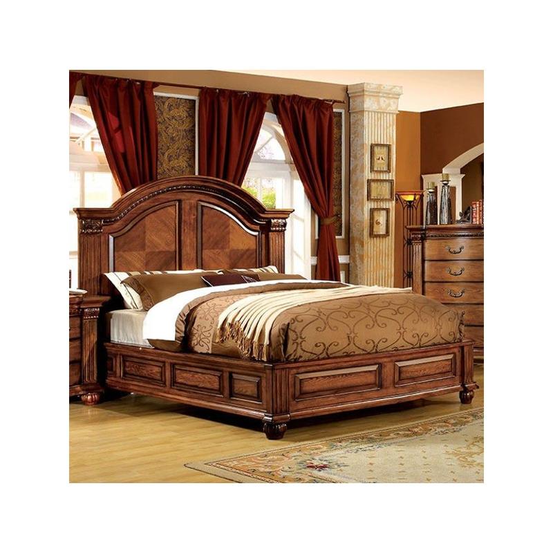 Cm7738ek Furniture Of America Bellagrand Bedroom Furniture Bed