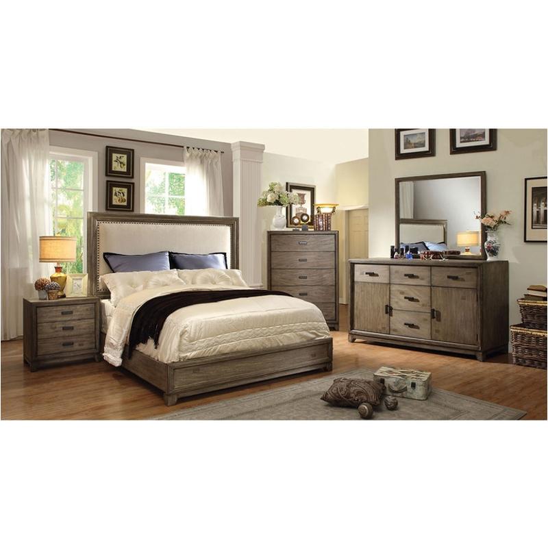 Furniture Of America Vivar Eastern King Bed - Thumbnail 3