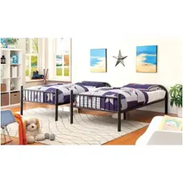 Cm-bk1035bk Furniture Of America Rainbow Bedroom Furniture Bed
