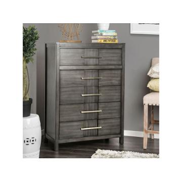 Cm7580gy-c Furniture Of America Berenice - Gray Bedroom Furniture Chest