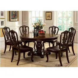 Cm3319rt Furniture Of America Bellagio Dining Room Furniture Dining Table
