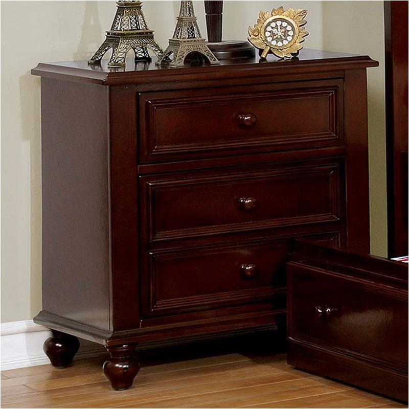 Cm7155ex-n Furniture Of America Olivia Bedroom Furniture Nightstand