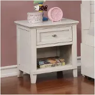 Cm7517-wh-n Furniture Of America Brogan Bedroom Furniture Nightstand