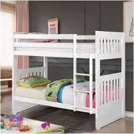 Cm-bk607wh Furniture Of America Canberra Bedroom Furniture Bed