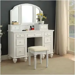 Cm-dk6848wh Furniture Of America Athy Bedroom Furniture Vanitie