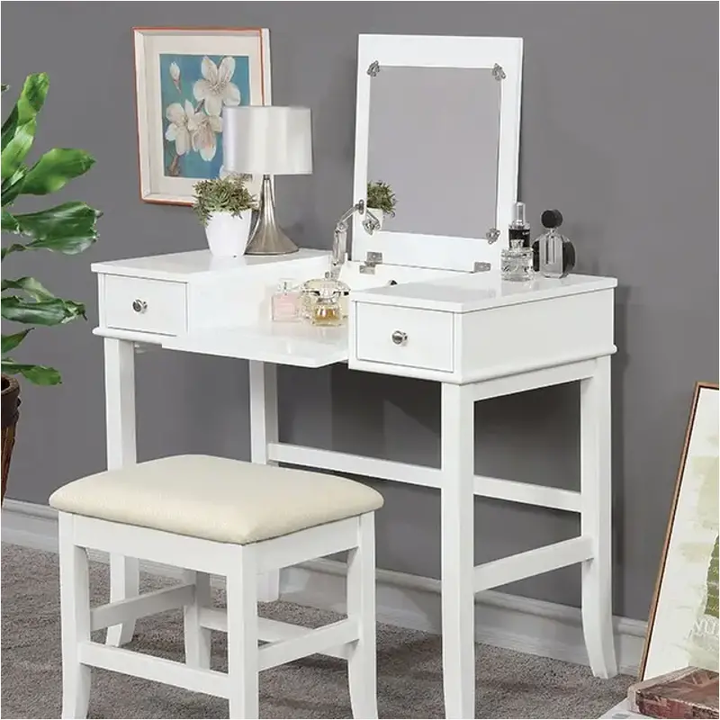 Cm-dk5236 Furniture Of America Kelis Bedroom Furniture Vanitie