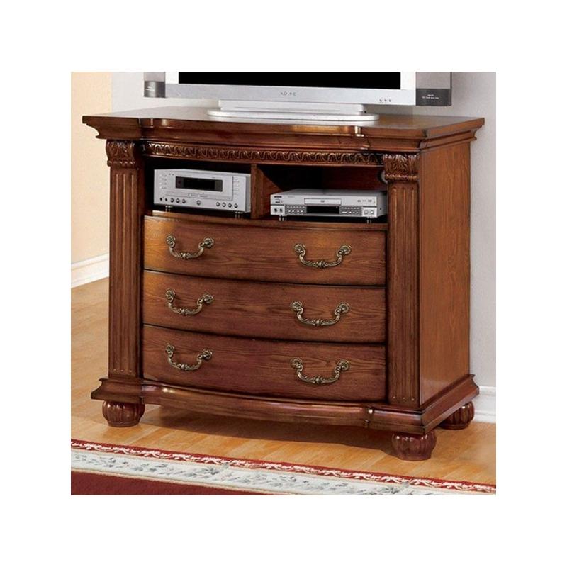 Cm7738tv-dr Furniture Of America Bellagrand Bedroom Furniture Chest