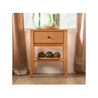 Foa7602n Furniture Of America Willamette - Light Oak Bedroom Furniture Nightstand