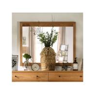 Foa7602m Furniture Of America Willamette - Light Oak Bedroom Furniture Mirror