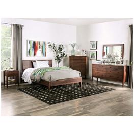 Foa7601q Furniture Of America Willamette - Espresso Bedroom Furniture Bed