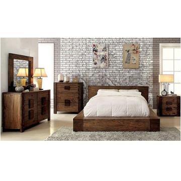 Cm7628q Furniture Of America Janeiro Bedroom Furniture Bed
