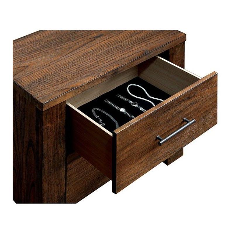 Cm7628n Furniture Of America Janeiro Bedroom Furniture Nightstand