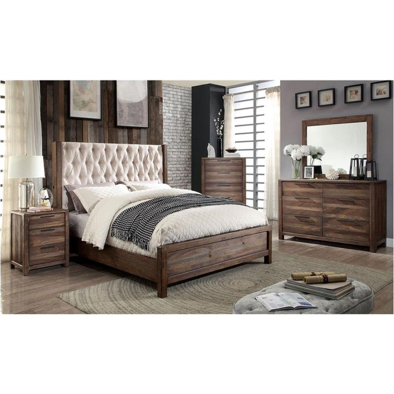 Cm7577q Furniture Of America Hutchinson Bedroom Furniture Bed