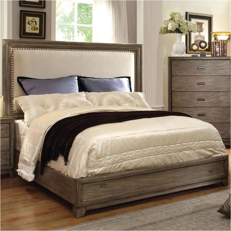 Cm7615q Furniture Of America Antler Bedroom Furniture Bed