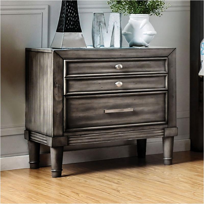 Cm7556n Furniture Of America Daphne Bedroom Furniture Nightstand