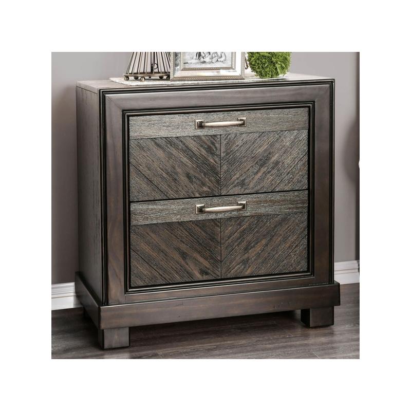 Cm7315n Furniture Of America Argyros Bedroom Furniture Nightstand