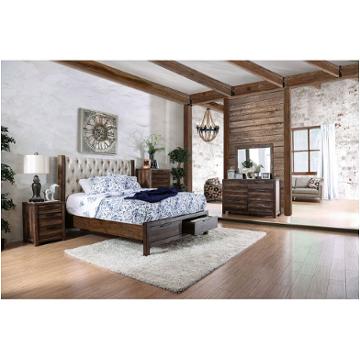 Cm7577dr-q Furniture Of America Hutchinson Bedroom Furniture Bed