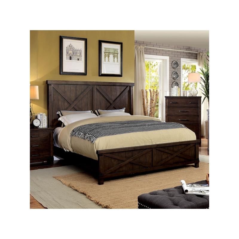 Cm7734ek Furniture Of America Bianca Bedroom Furniture Bed