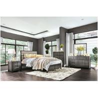 Cm7580gy-ck Furniture Of America Berenice - Gray Bedroom Furniture Bed
