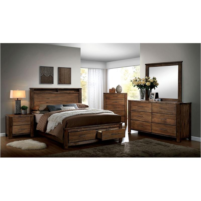 Cm7072q Furniture Of America Elkton Bedroom Furniture Bed