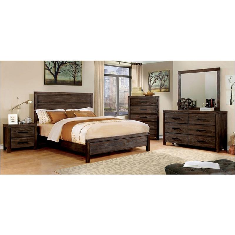 Cm7382q Furniture Of America Rexburg Bedroom Furniture Bed