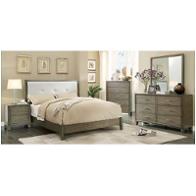 Cm7068gy-q Furniture Of America Enrico Bedroom Furniture Bed