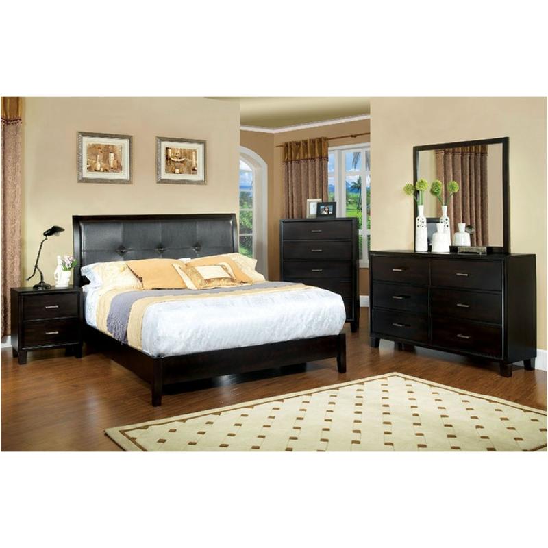 Cm7088f Furniture Of America Enrico Bedroom Furniture Bed