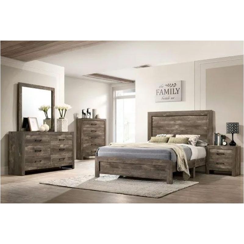 Cm7148ek Furniture Of America Larissa Bedroom Furniture Bed