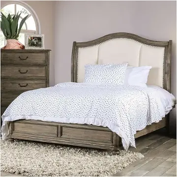 Cm7612ek Furniture Of America Belgrade Bedroom Furniture Bed