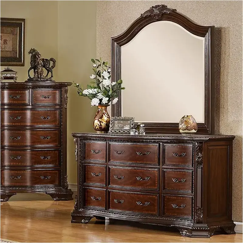 Cm7267d Furniture Of America Monte Vista Bedroom Furniture Dresser