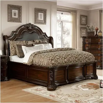 Cm7860ek Furniture Of America Niketas Bedroom Furniture Bed