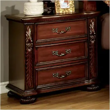 Cm7587n Furniture Of America Arthur Bedroom Furniture Nightstand
