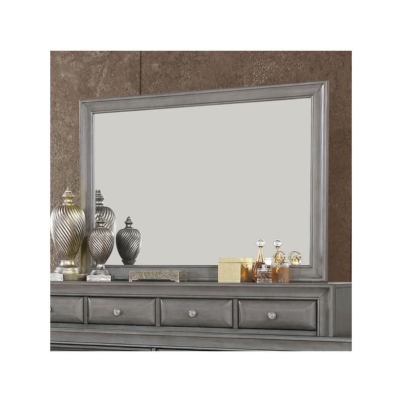 Cm7302gy-m Furniture Of America Brandt - Gray Bedroom Furniture Mirror