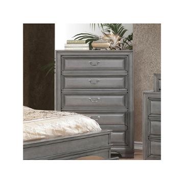 Cm7302gy-c Furniture Of America Brandt - Gray Bedroom Furniture Chest