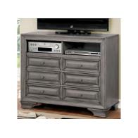 Cm7302gy-tv Furniture Of America Brandt - Gray Bedroom Furniture Chest