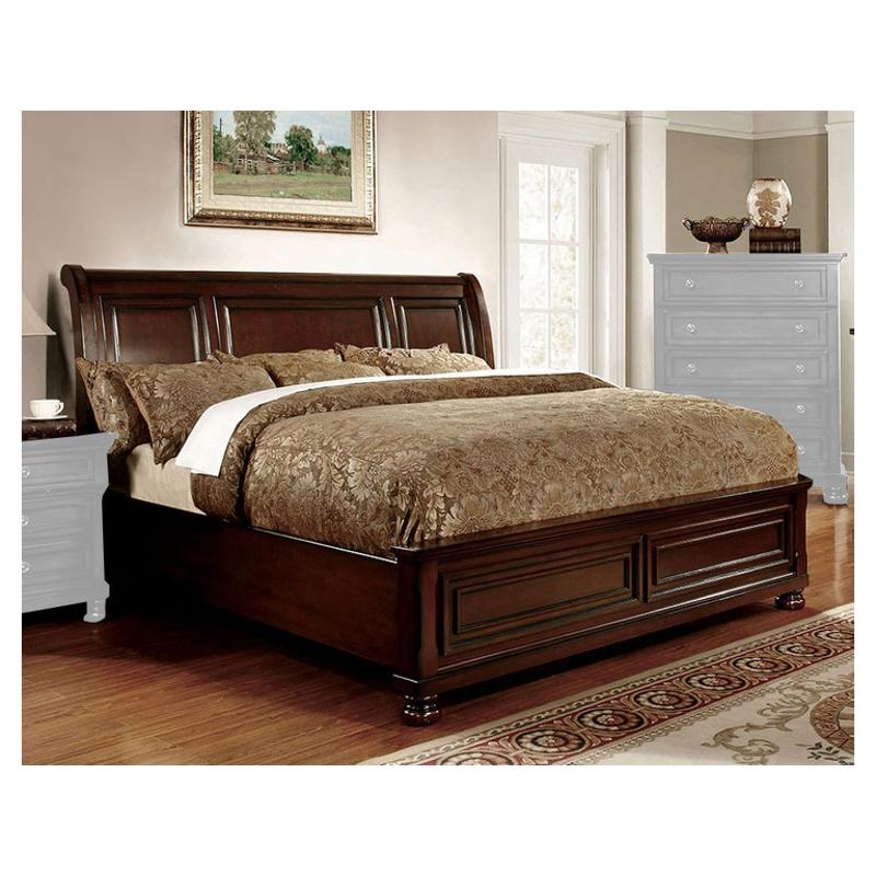 Cm7682q Furniture Of America Northville Bedroom Furniture Bed