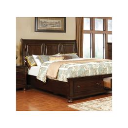 Cm7590ch-ck Furniture Of America Castor - Brown Cherry Bedroom Furniture Bed
