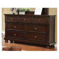 Cm7590ch-d Furniture Of America Castor - Brown Cherry Bedroom Furniture Dresser