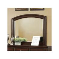 Cm7590ch-m Furniture Of America Castor - Brown Cherry Bedroom Furniture Mirror