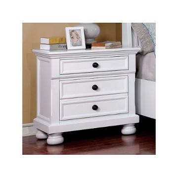 Cm7590wh-n Furniture Of America Castor - White Bedroom Furniture Nightstand