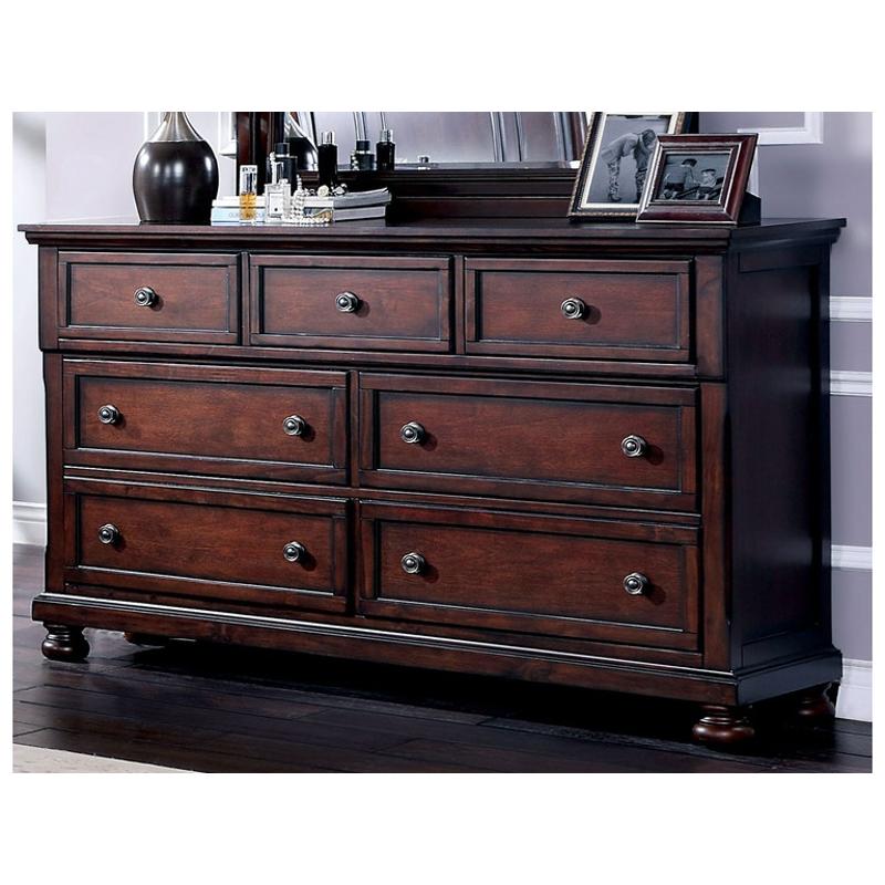 Cm7548ch-d Furniture Of America Wells Bedroom Furniture Dresser