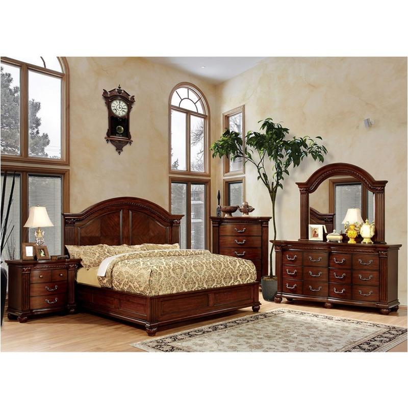 Cm7736q Furniture Of America Grandom Bedroom Furniture Bed