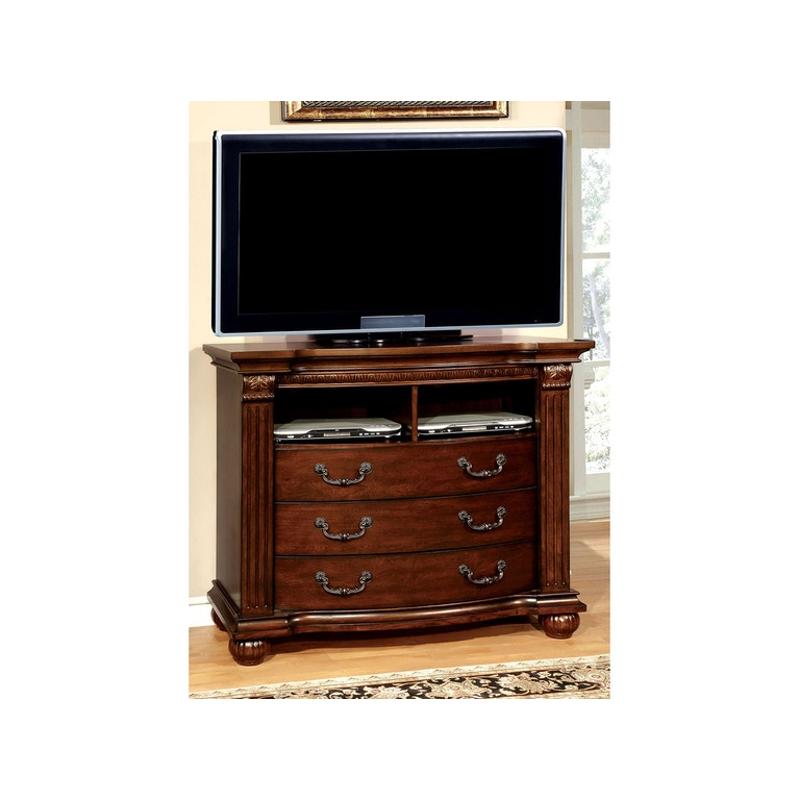 Cm7736tv Furniture Of America Grandom Bedroom Furniture Chest