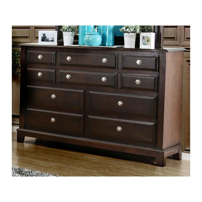 Cm7383d Furniture Of America Litchville Bedroom Furniture Dresser