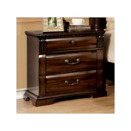 Cm7791n Furniture Of America Burleigh Bedroom Furniture Nightstand