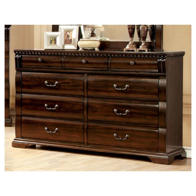 Cm7791d Furniture Of America Burleigh Bedroom Furniture Dresser