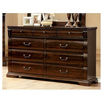 Cm7791d Furniture Of America Burleigh Bedroom Furniture Dresser
