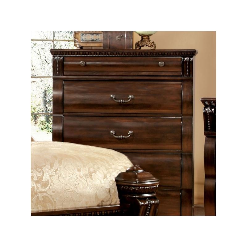 Cm7791c Furniture Of America Burleigh Bedroom Furniture Chest