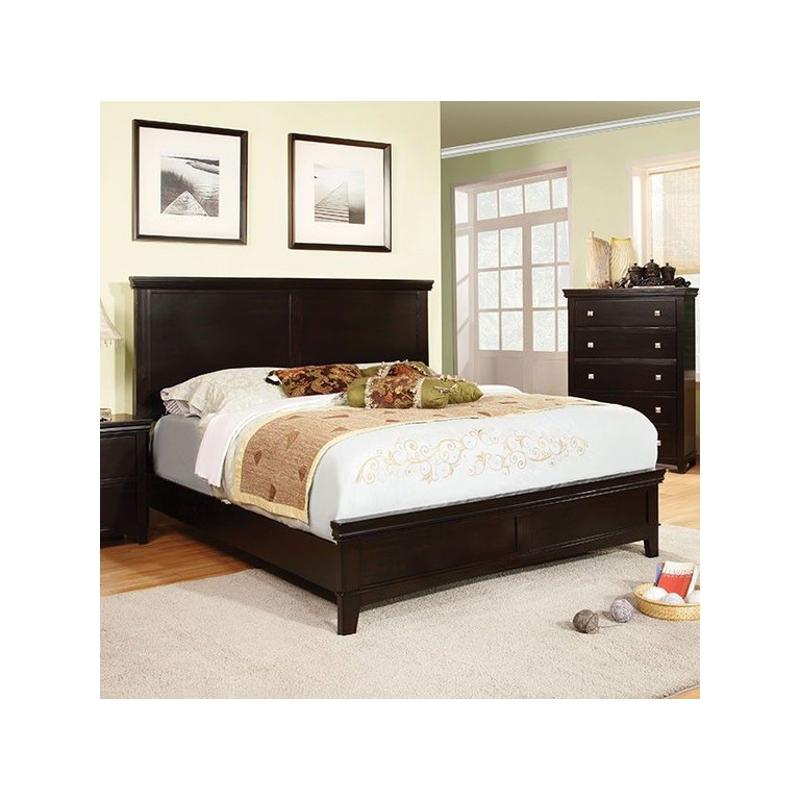 Cm7113ex-q Furniture Of America Spruce - Espresso Bedroom Furniture Bed